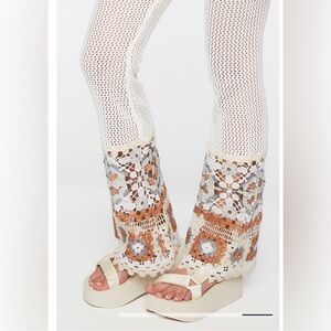 Forever 21 swim cover Crochet Pants